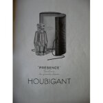 Publicit� ancienne  parfum pr�sence - houbigant  - 1934 - l'illustration