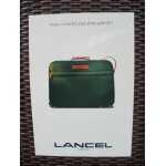 Publicit� ancienne (septembre 1997) pour les bagages (sac)   lancel