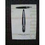 Publicit� ancienne (septembre 1997) pour le stylo a plume  ad 2000 de alfred dunhill