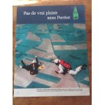 Publicit� ann�es 1970 perrier photo a�rienne prise a 2000m au dessus de la fert� - gaucher par fernand ...