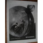 Publicit� ann�es 30 parfums lanvin scandal