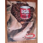 Publicit� ann�es 50 en grains moulu soluble le caf� c'est legal