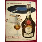 Publicit papier de 1959 - liqueur bndictine