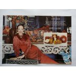 Publicit� papier ancienne (d�cembre 1980) pour  cinnabar  le nouveau parfum d'est�e lauder (photo skrebneski) ...