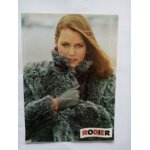 Publicit� papier ancienne (novembre 1980) pour les v�tements  rodier