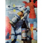 Publicit� papier - ap�ritif cinzano de 1958