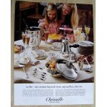 Publicit� papier - argenterie christofle de 1981