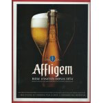 Publicit� papier - bi�re affligem de 2014