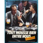Publicit� papier - bi�re kronenbourg de 1986