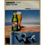Publicit� papier - bi�re kronenbourg panach� de 2002