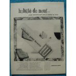 Publicit papier - biscuits petit - beurre de lu de 1957