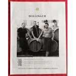 Publicit� papier - champagne bollinger de 2023