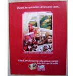Publicit� papier - chocolat mon ch�ri de 1981