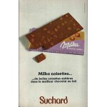 Publicit� papier - chocolat  milka  de suchard de 1968