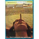 Publicit� papier - cigare filtre tip django de canotier de 1974
