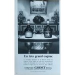 Publicit� papier - cognac godet fr�res de 1978