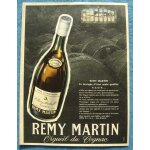 Publicit papier - cognac remy martin de 1955