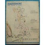 Publicit papier - crme mdicale de beaut diadermine de 1938