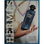 Publicit� papier - eau de cologne hermes de 1982
