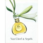 Publicit� papier - eau de toilette  first  de van cleef & arpels de 2002
