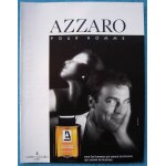 Publicit� papier - eau de toilette pour homme de loris azzaro de 1990