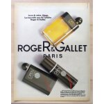 Publicit papier - eau de toilette open de roger & gallet de 1986