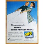 Publicit papier - lessive omo de 1957