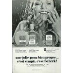 Publicit� papier - lotion scherk de 1972