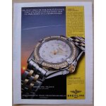 Publicit� papier - montre breitling de 1999