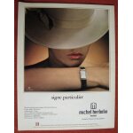 Publicit papier - montre michel herbelin de 1982
