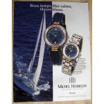 Publicit� papier - montres michel herbelin de 1996