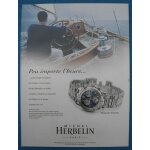 Publicit papier - montre michel herbelin de 1999