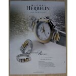 Publicit� papier - montre michel herbelin de 2003