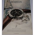 Publicit papier montre michel herbelin