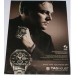 Publicité papier montre tag heuer Publicité papier montre tag heuer