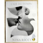 Publicit papier - parfum  air du temps  de nina ricci de 2001, audrey marnay mannequin