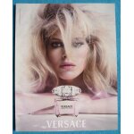 Publicit papier - parfum  bright cristal  de versace de 2007, iselin steiro mannequin