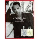 Publicit papier - parfum cerruti 1881 silver de 2022, tomer sisley mannequin