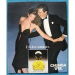 Publicit� papier - parfum  chunga  de weil de 1978