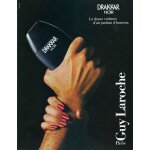 Publicit� papier - parfum  drakkar noir  de guy laroche de 1986