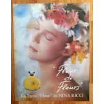 Publicit� papier - parfum  fleur de fleurs  de nina ricci de 1985