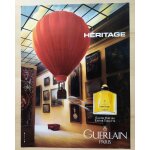 Publicité papier - parfum héritage de guerlain de 1995 Publicité papier - parfum héritage de guerlain de 1995
