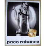 Publicit� papier - parfum  lady million  de pacco rabanne de 2016, anna jirickova mannequin