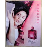 Publicit� papier - parfum  madnees  de chopard de 2001, salma hayek mannequin
