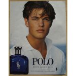 Publicité papier - parfum polo blue de ralph lauren de 2003, doug pickett mannequin Publicité papier - parfum polo blue de ralph lauren de 2003, doug pickett mannequin