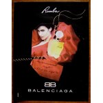 Publicit papier - parfum rumba de balenciaga de 1992