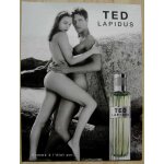 Publicit papier - parfum ted lapidus de 1999