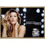 Publicit� papier - parfum  the one  de dolce & gabbana, eg�rie scarlett johansson de 2009