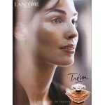 Publicit� papier - parfum  tr�sor  de lanc�me de 2002, eg�rie in�s sastre