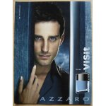 Publicit� papier - parfum visit d' azzaro de 2003, olivier bjerrehus mannequin